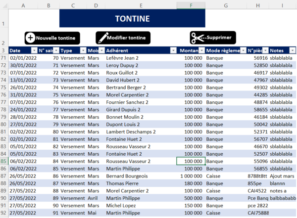 APPLICATION GRATUITE DE GESTION DE TONTINE Video De Compta