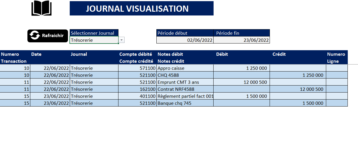 COMMENT TENIR SA COMPTABILITE SUR EXCEL – Video-de-compta